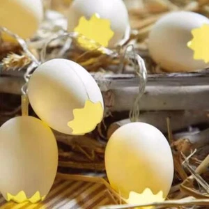 Fairy Lights Easter 1.5m 10 LED Easter Egg Decorative F ✨l Easter Lights S7F4 - Picture 1 of 17