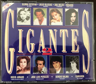 2 CDs GIGANTES II Spanische Pop-Giganten 20 Top-Titel Iglesias Estefan Dalma - Bild 1 von 4