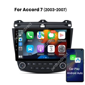 Carplay For Honda Accord 2003-2007 10" Android 13 Stereo Car Radio GPS Head Unit - Picture 1 of 12