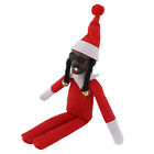 (C1)Christmas Black Elf Doll With Flexible Limbs Adorable And Exquisite Spying