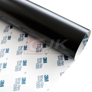 152x60 3M™ 2080-M22 Tiefschwarz matt - Scotchprint Car Wrap Autofolie folie - Bild 1 von 4
