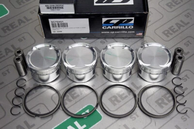 Pistones forjados CP con pasadores HD Acura K24 con K20A/A2/A3 TSX 87,5 mm 9,0:1 Foto 1 de 4