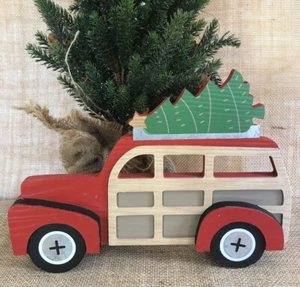 RETRO VINTAGE STIL WEIHNACHTSKOMBI MIT BAUM - Bild 1 von 4