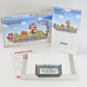 SUPER MARIO ADVANCE 1 Mario USA + Mario Bros Gameboy Advance Nintendo 2135 gba - Picture 1 of 6
