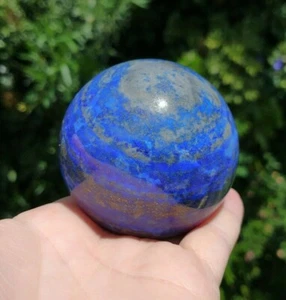 Lapis Crystal Gemstone sphere Quartz 426g - Picture 1 of 12
