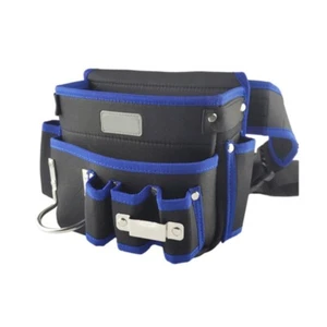 Sturdy Cloth Nail Bag with Adjustable Belt Tool Storage Apron for Carpenters - Picture 1 of 6