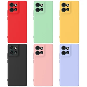 Luxury Skin Touch Feel Soft Liquid Silicone Cover Case For Motorola Edge 50 Neo - Picture 1 of 30