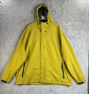CABELAS GoreTex Mens Yellow Fly Fishing Hunting Jacket Coat Waterproof 3XL - Picture 1 of 12