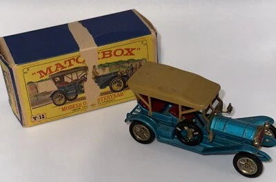 VTG  LESNEY MATCHBOX  Models Of YESTERYEAR Y-12 1909 Thomas Flyabout XLNT - Image 1 of 4