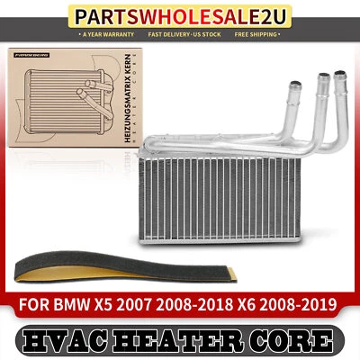 Núcleo de calefacción de climatización con tubo para BMW E70 F15 X5 2007-2018 E71 F16 X6 2008 2009-2019 Foto 1 de 4