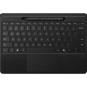 Klawiatura Microsoft Surface Pro Flex, wąski długopis do Copilota + 11. edycja, czarna - Zdjęcie 1 z 12