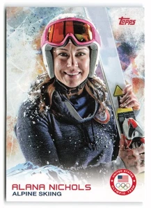 2014 Topps Equipo Olímpico y Paralímpico de Estados Unidos y Hopefuls #66 Alana Nichols EE. UU. - Imagen 1 de 2
