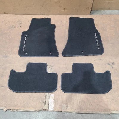 08-10 Dodge Challenger Srt8 Carpet Floor Mat Set Front Rear Lh Rh Aa7396 - Image 1 of 4