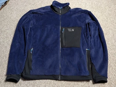 Chaqueta aislante polar Mountain Hardwear para hombre talla XXL Gorp azul suave negro  Foto 1 de 4