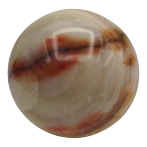 Large Onyx Ball Paperweight Stone - Picture 1 of 7