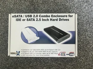External USB 2.0 SATA 2.5 Inch Enclosure Caddy - Picture 1 of 3