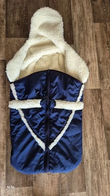 Piccolino Fußsack Mit Lammfell Für Schlitten Ect... - Bild 1 von 4