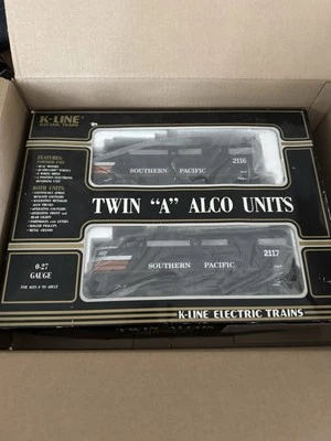 Twin K-Line Southern Pacific Alco A Dual Motor Powered Diesel 2116 & 2117 Dummy - Image 1 of 4