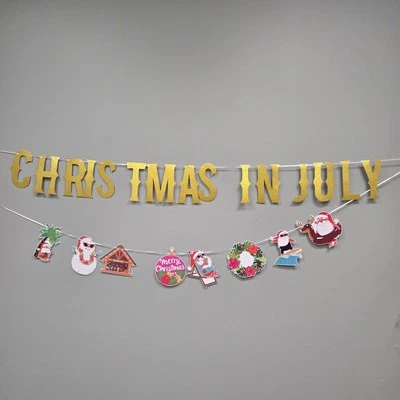 Banner Fiesta Navidad En Julio NUEVO *ENVÍO GRATUITO* Foto 1 de 2