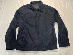 Croft & Barrow Jacket Mens Medium Full Zip Lightweight Windbreaker Coat - Picture 1 of 5