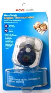 Micro Temple Digital Thermometer w/Fever Alarm - Storage Case - New Sealed - Picture 1 of 1