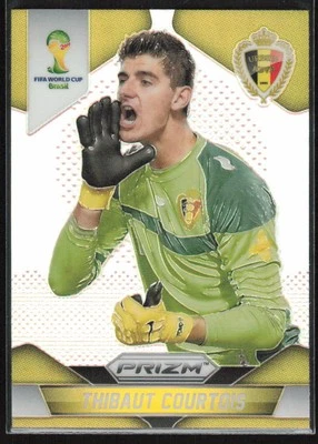 2014 Panini Prizm FIFA World Cup Silver #18 Thibaut Courtois Belgium - Image 1 of 2