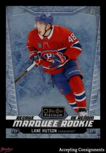 2024-25 O-Pee-Chee Platinum Arctic Freeze #234 Lane Hutson RC Rookie 62/99 - Foto 1 di 2