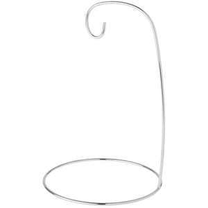 Bard's Silver Ornament Stand, 8" H x 5.25" W x 5.25" D - Picture 1 of 2