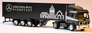 Mercedes Benz Sk 1748 Semirimorchio Autoarticolato MB Darmstadt Herpa - Foto 1 di 4
