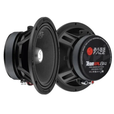 BASS FACE Indy TeamXPL8/4 COPPIA Mid Woofer 20 cm 300 Watt rms Medio bassi 20cm