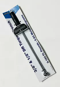Llave de torsión estilo haz de transmisión doble 3/8"" y 1/2"" SAE 0-150 pies/libras, Taiwán - Imagen 1 de 2