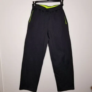Tek Gear Boy's Athletic Pants Large Black Sweatpants Elastic Waist Pockets  - Picture 1 of 8