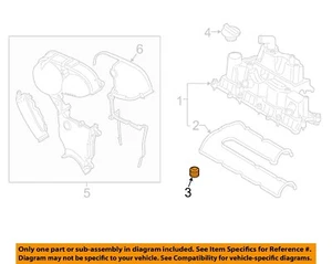 FORD OEM 13-19 Escape Valve Timing Covers-Valve Cover Pin W701181S300 - Picture 1 of 2