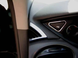 D Ford Focus MK1 Chrom Rahmen für Schalter Kofferraum - Edelstahl poliert - Bild 1 von 3