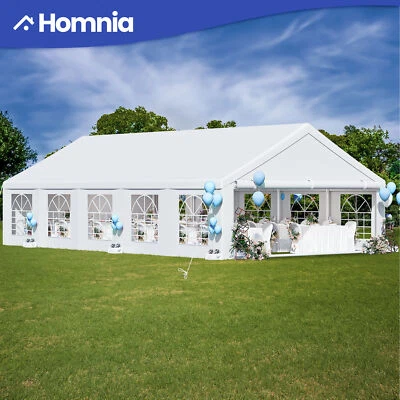 33'x20' Wedding Party Canopy Outdoor Shelter Storage Shed Waterproof Tent Garage - Image 1 of 4