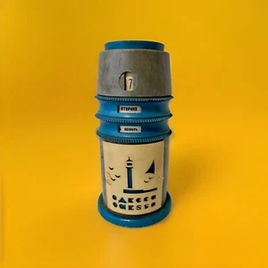 Vintage Soviet Perpetual Lighthouse Calendar Pen Holder,Odessa 1970s,Rare Decor - Picture 1 of 16