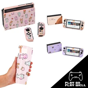 All Around Design Soft TPU Protective Case For Nintendo Switch NS Console - Picture 1 of 17