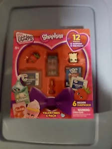 NIB Real Littles Shopkins Valentines 6 Pack: 6 Shopkins 6 Mini Packs Free Ship! - Picture 1 of 2