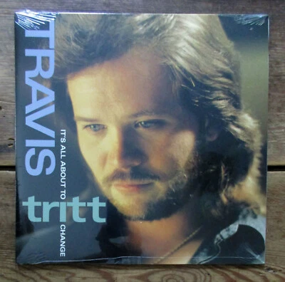 TRAVIS TRITT - It's All About To Change (1991) Vinyl, LP Warner Bros. SEALED NM Foto 1 de 2