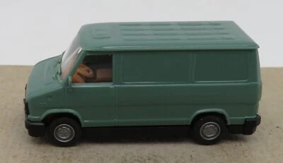 Rara Praline Ho 1/87 Peugeot J5 Furgone Di Società Verde Scuro No. Box - Immagine 1 di 4