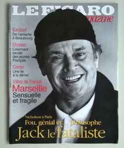 LE FIGARO MAGAZIN vom 14.02.1998 - Jack Nicholson / MORT D'HAROUN TAZIEFF / Erignac - Bild 1 von 12