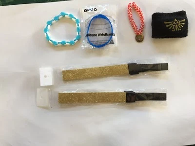 The Legend of Zelda Wrist Band & Other ~ Gold running headband items - Image 1 of 4
