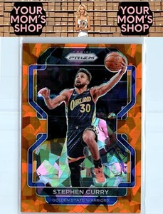 2021-22 Panini Prizm #154 Stephen Curry Orange Ice - Picture 1 of 2
