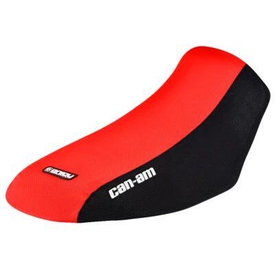 Cubierta de asiento con pinza Can Am Renegade 500 800 R 2007-2011 Gen 1 negro/rojo #260 Foto 1 de 4