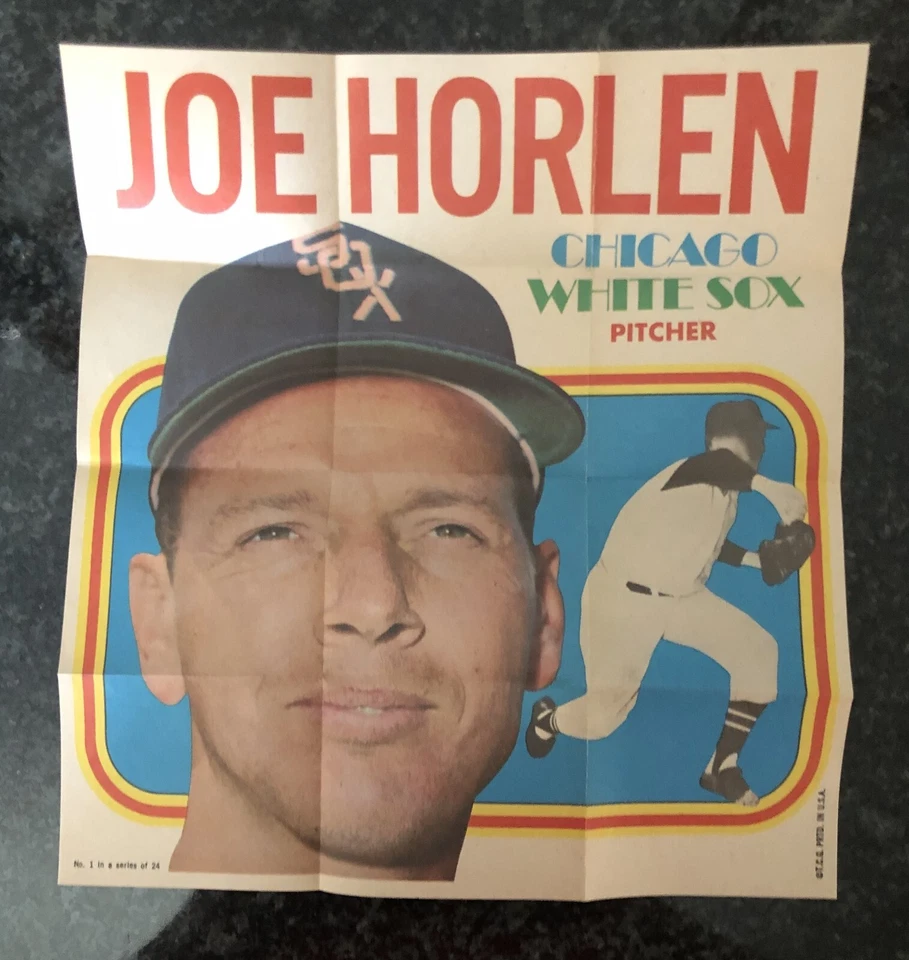 1970 Topps POSTER Pick-A-Poster Robinson McCovey Wise Carew Howard Dierker ++ - Image 1 of 1