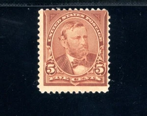 USAstamps Unused FVF US 1894 Bureau Issue Grant Scott 255 OG MNH - Picture 1 of 2