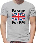 Farage Pour Pm   T Shirt   Election Prime Minister Nigel Brexit