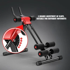 Equipo de entrenamiento abdominal máquina abdominal entrenador de cintura plegable para gimnasio en casa - Imagen 1 de 10