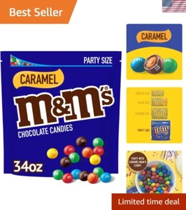 Delicious Caramel Chocolate Candy Pack for Office and Parties - 34 oz Bag - Picture 1 of 9