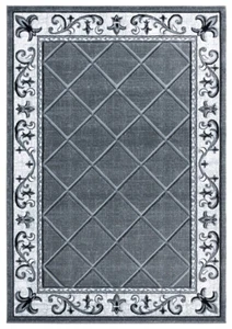 United Weavers Grey Transitional Casual Scrolls Area Rug Geometric 2050 10972 - Picture 1 of 10